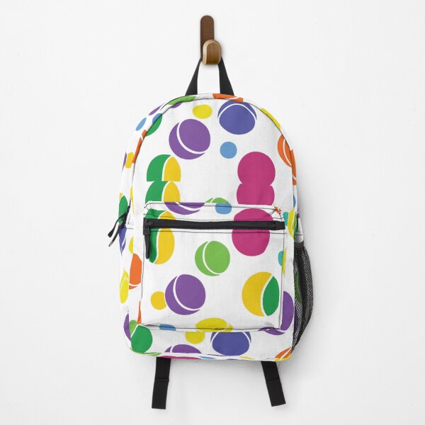 Item preview, Rainbow Tennis Balls Pattern designed and sold by BigCityTennis.