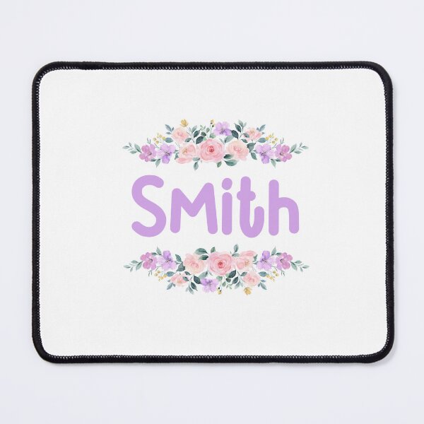 Item preview, Purple Flower Smith Name Label designed and sold by NormadWorld.