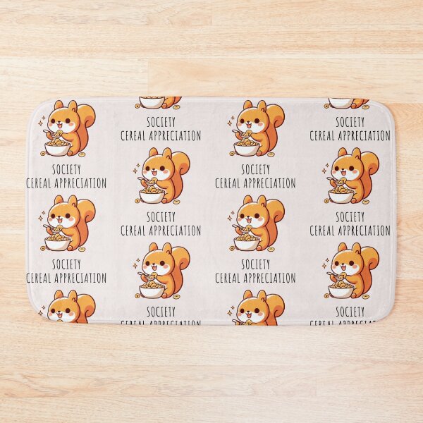 Item preview, Squirrel Eating Cereal designed and sold by LemuellTrends.