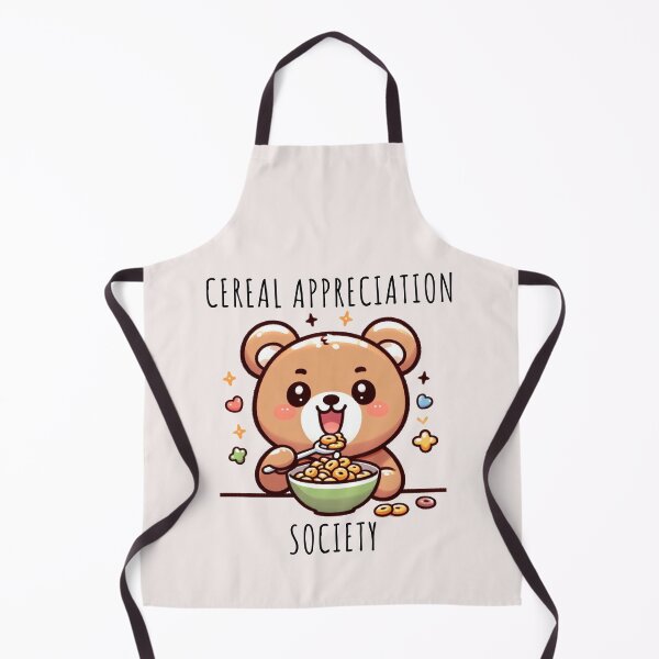Item preview, Bear Eating Cereal designed and sold by LemuellTrends.