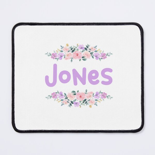 Item preview, Purple Flower Jones Name Label designed and sold by NormadWorld.