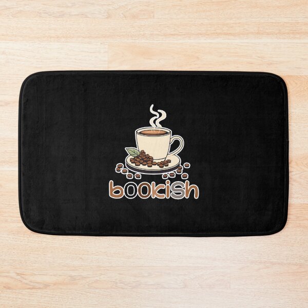 Item preview, coffee cup  and beans bookish designed and sold by CaffeineDose.