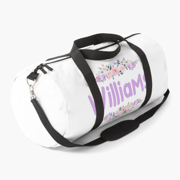 Item preview, Purple Flower Williams Name Label designed and sold by NormadWorld.