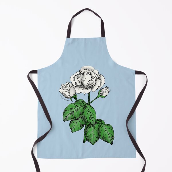 Item preview, White High-Centered Rose Bloom Semi-Double 8-15 Petals In 2 Rows designed and sold by Rachael Taylor.