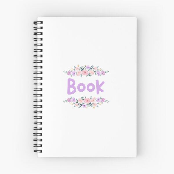Item preview, Purple Flower Book Name Label designed and sold by NormadWorld.