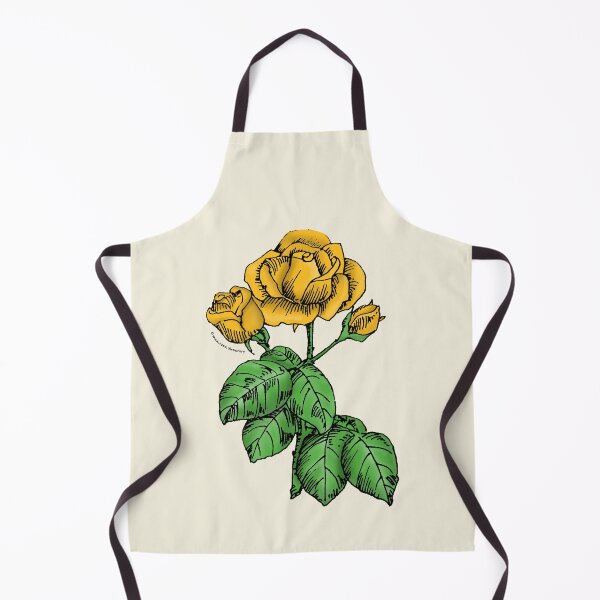 Item preview, Yellow High-Centered Rose Bloom Semi-Double 8-15 Petals In 2 Rows designed and sold by Rachael Taylor.
