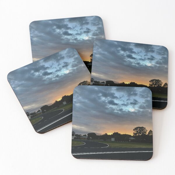 Item preview, Cloudy Sunrise at the Crit Track designed and sold by randoridesbikes.