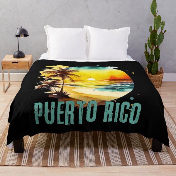 Item preview, Puerto Rico - Puerto Rican Vintage Sunset, Puerto Rico Sunrise, Beach Lifestyle, Spring Break, Tropical Vacation designed and sold by Sun Sand & Sea Art.