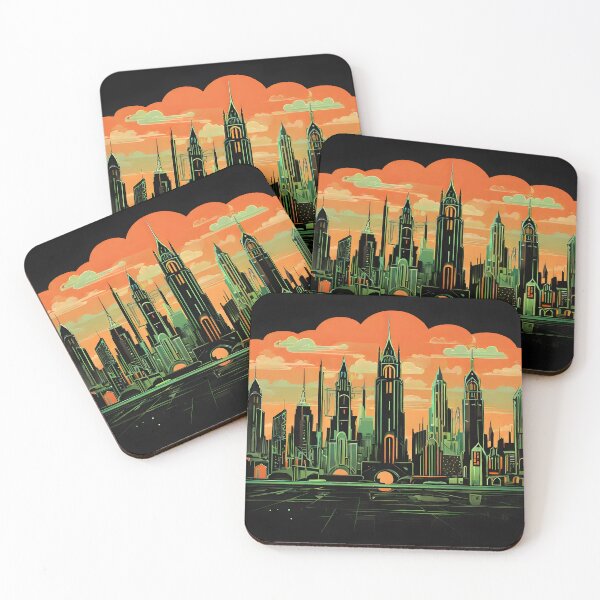 Item preview, Retro Neon City designed and sold by WANBASTEN.