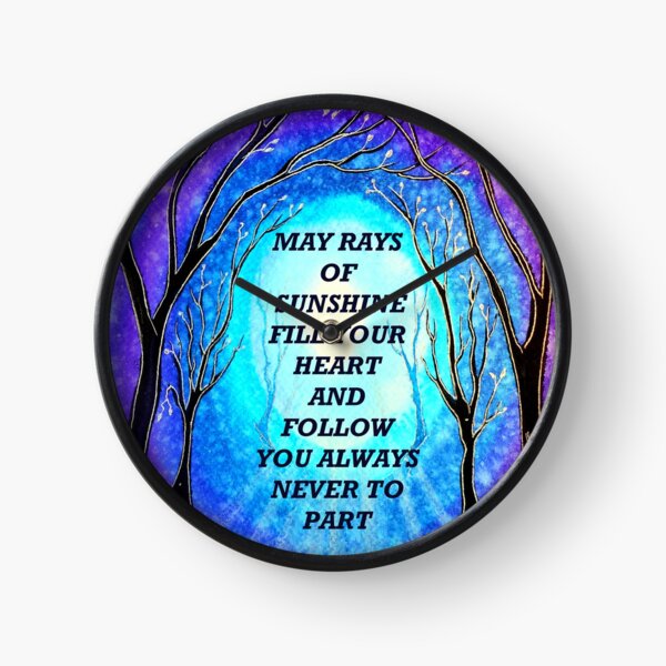 Rays of Sunshine Clock