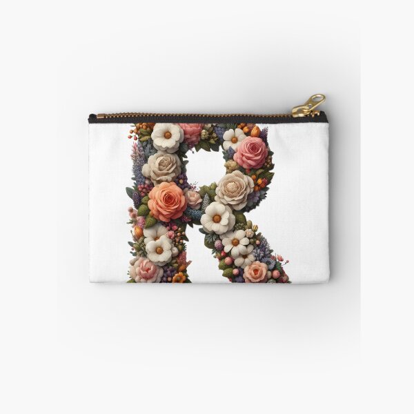 Item preview, Letter “R” containing flowers designed and sold by yeekazar.