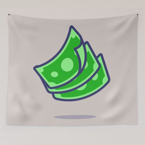 Item preview, Floating Cash: Money Cartoon Vector Icon designed and sold by hjian8219.