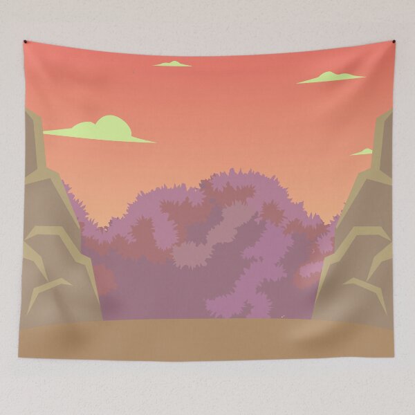 Item preview, Nature's Vista: Cartoon Nature Background Vector Icon designed and sold by hjian8219.
