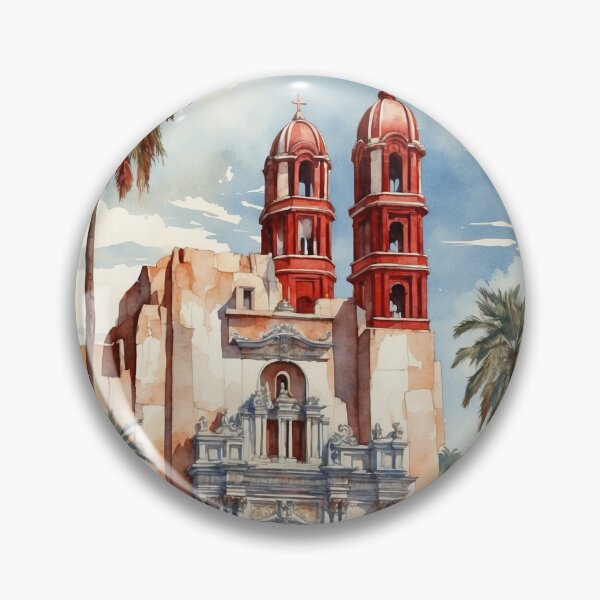 Item preview, Sinaloa El Rosario México Pueblo Mágico Vintage Viajes Turismo Acuarela Póster designed and sold by TravelersGems.