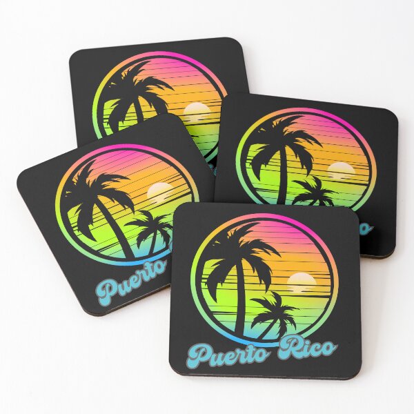 Item preview, PUERTO RICO - Puerto Rican Vintage Sunset, Puerto Rico Sunrise, Beach Lifestyle, Spring Break, Tropical Vacation designed and sold by Sun Sand & Sea Art.