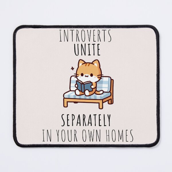 Item preview, Introvert Cat designed and sold by LemuellTrends.