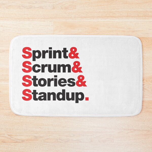 Artikelvorschau, Agil – Sprint, Scrum, Stories, Standup entworfen und verkauft von softwaretesting.
