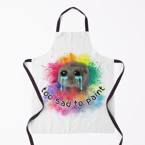 Item preview, Sad Hamster is Too Sad to Paint designed and sold by Starving  Artist.