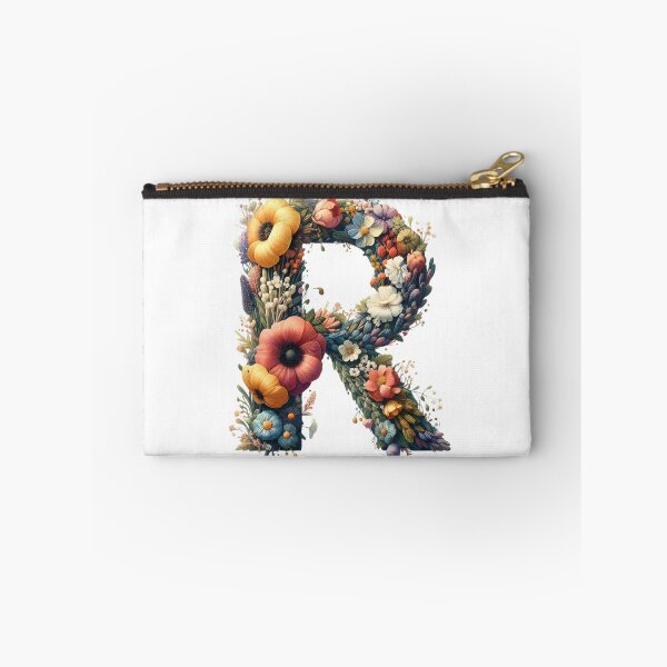 Item preview, Letter “R” containing flowers designed and sold by yeekazar.