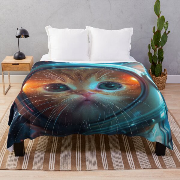Item preview, Cute Kitten Kitty Astronaut in Outer Space designed and sold by Mullet Monkey.