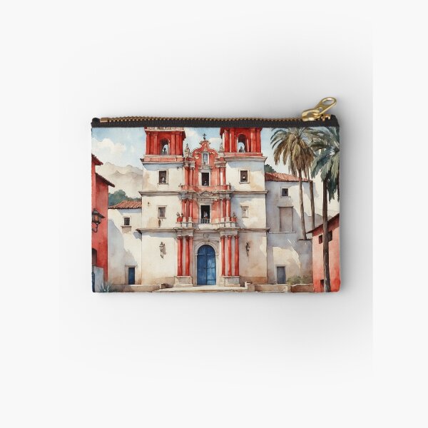 Artikelvorschau, Huamantla Tlaxcala Mexiko Magic Town Vintage Reisetourismus Aquarell Poster entworfen und verkauft von TravelersGems.