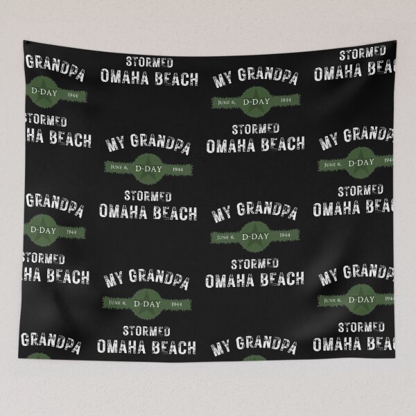 Item preview, D-DAY 80th Anniversary Grandpa Stormed Omaha Beach  designed and sold by A-M-Watson.
