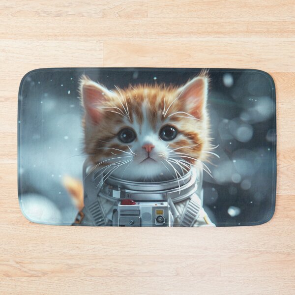 Item preview, Adorable Kitten Astronaut Exploring Foreign Planet designed and sold by Mullet Monkey.