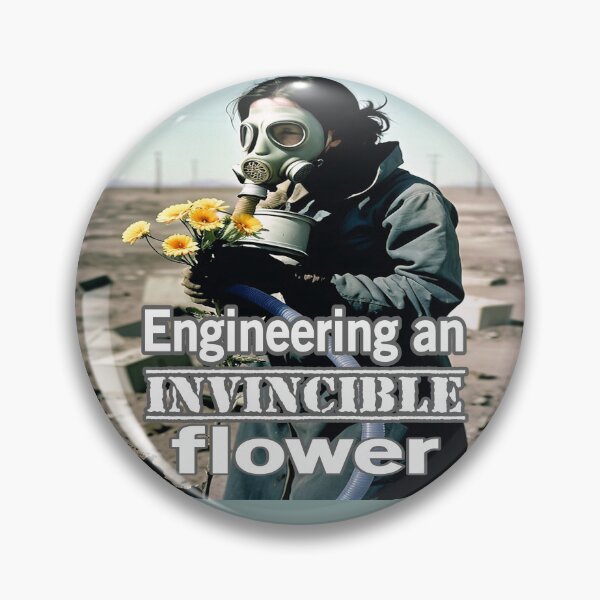 Item preview, Engineering An Invincible Flower designed and sold by Surreallytee.