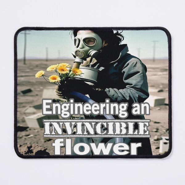 Item preview, Engineering An Invincible Flower designed and sold by Surreallytee.