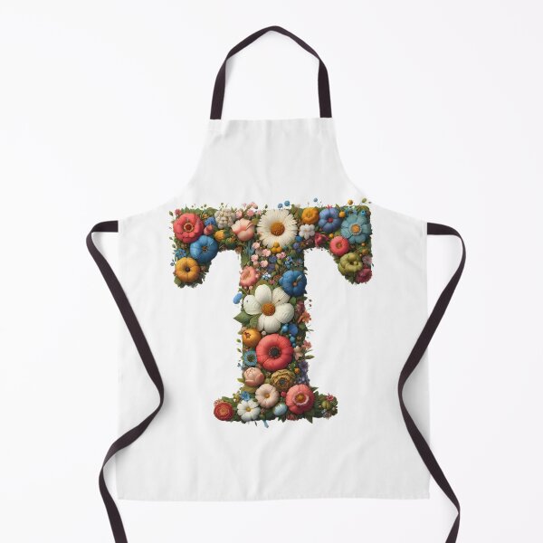 Item preview, Letter “T” containing flowers designed and sold by yeekazar.