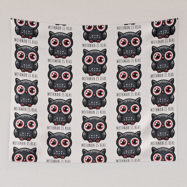 Item preview, Mothman Owl designed and sold by LemuellTrends.