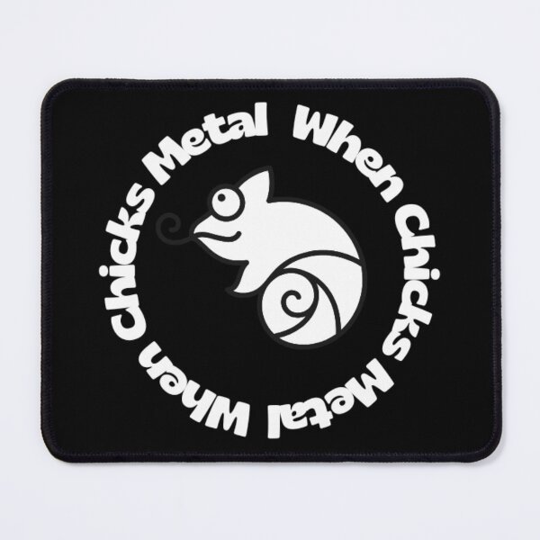 Item preview, Unit 713 When Chicks Metal Chameleon designed and sold by Unit713-Shop.