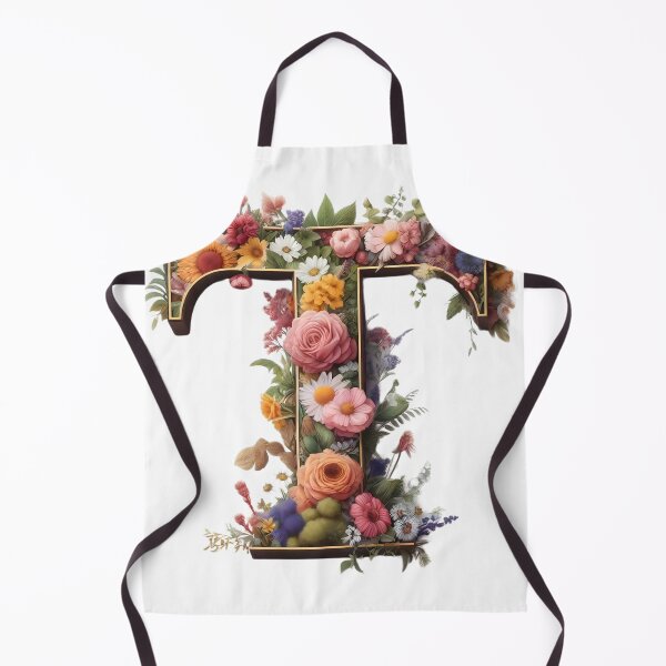 Item preview, Letter “T” containing flowers designed and sold by yeekazar.