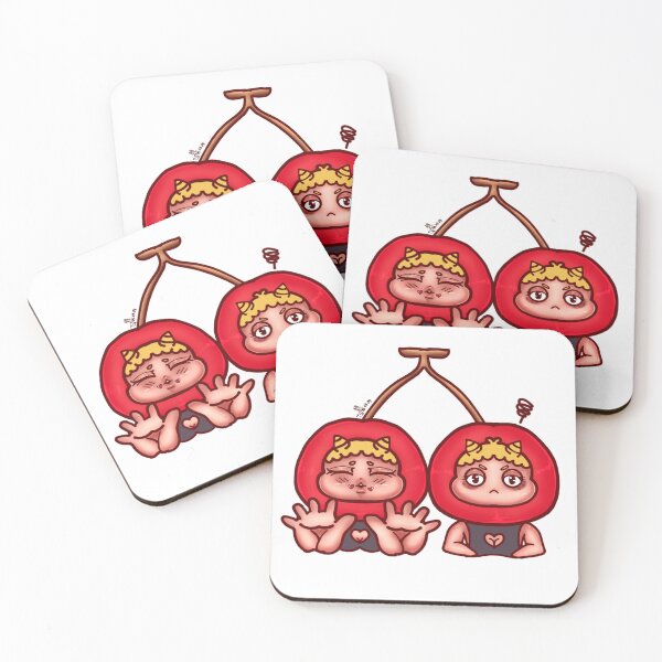 Item preview, Cute Cherry brothers designed and sold by MilkatTaklim153.