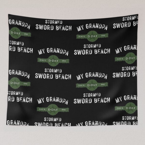 Item preview, D-DAY 80th Anniversary My Grandpa Stormed Sword Beach designed and sold by A-M-Watson.
