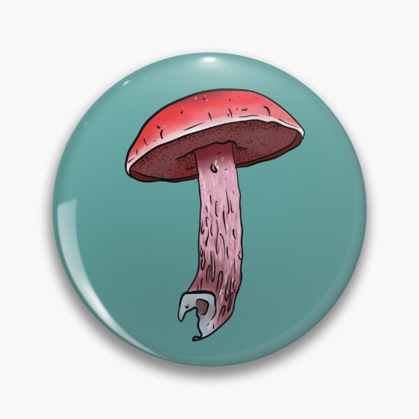 Item preview, Candy Apple Bolete Mushroom  designed and sold by Cherie Brunetti.