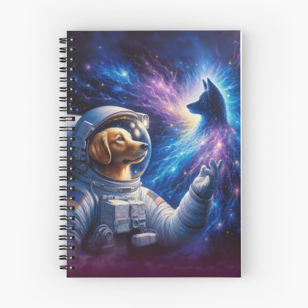 Item preview, Cosmic Canine Quest: Golden Retriever in Space designed and sold by TDKCustoms.