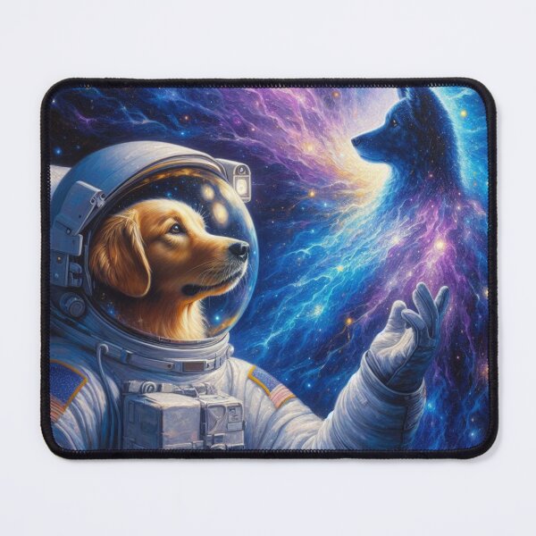 Item preview, Cosmic Canine Quest: Golden Retriever in Space designed and sold by TDKCustoms.