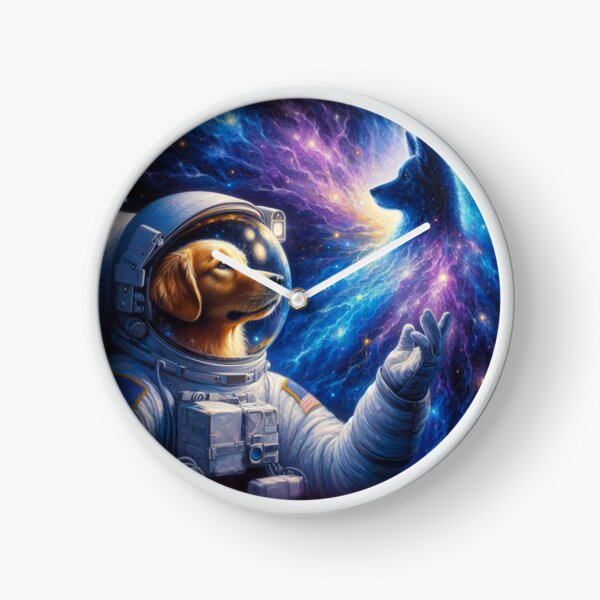 Item preview, Cosmic Canine Quest: Golden Retriever in Space designed and sold by TDKCustoms.