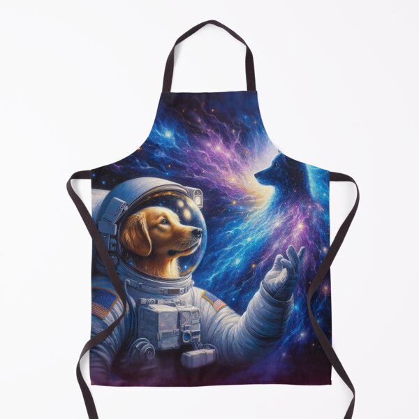Item preview, Cosmic Canine Quest: Golden Retriever in Space designed and sold by TDKCustoms.