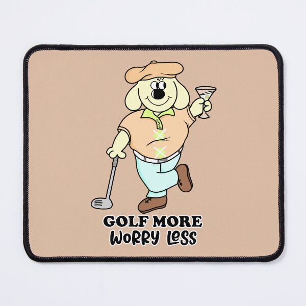 Item preview, Golf More WORRY LESS! designed and sold by JoyfulDaisy.