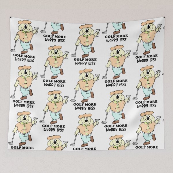 Item preview, Golf More WORRY LESS! designed and sold by JoyfulDaisy.
