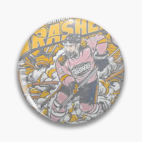 Item preview, VintageInspired Danbury Trashers Hockey Design designed and sold by ShirtSculpture.