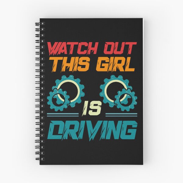 Item preview, Funny Retro Watch out this girl is driving For New Drivers designed and sold by 07Art.