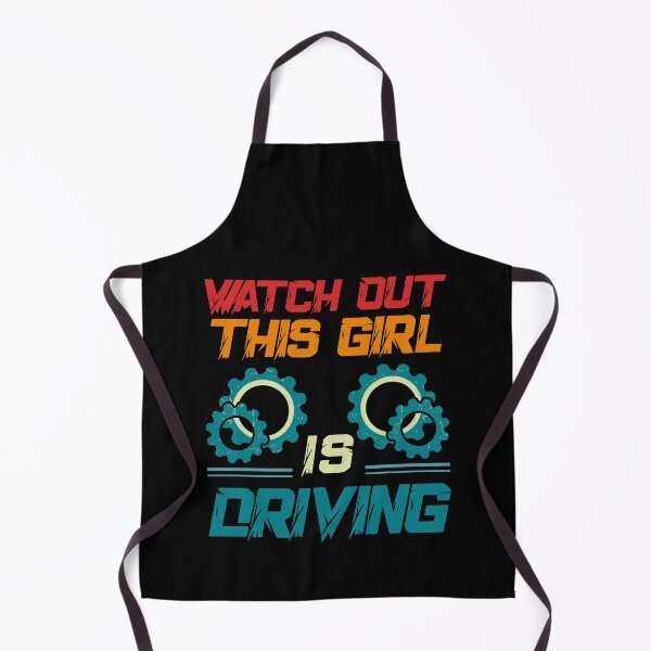 Item preview, Funny Retro Watch out this girl is driving For New Drivers designed and sold by 07Art.