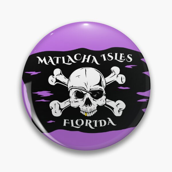 Item preview, Matlacha Isles Jolly Roger Sticker designed and sold by BlueSkyTheory.