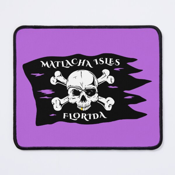 Item preview, Matlacha Isles Jolly Roger Sticker designed and sold by BlueSkyTheory.