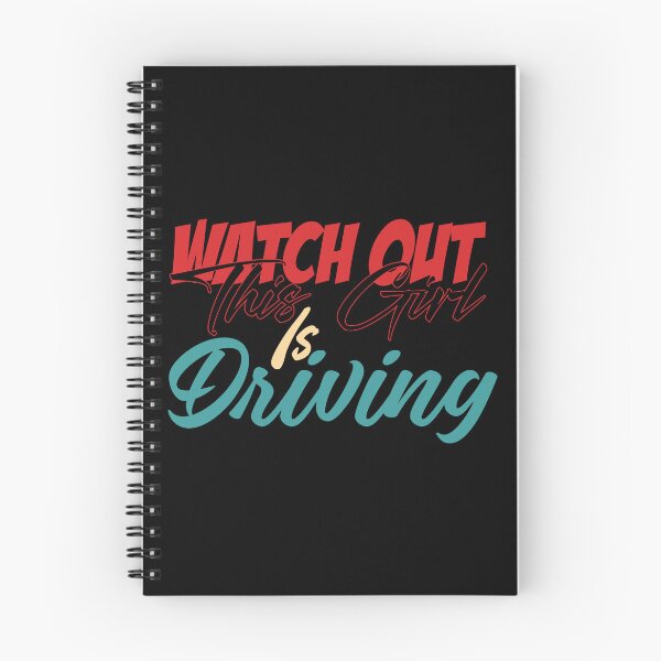 Item preview, Funny Retro Watch out this girl is driving For New Drivers designed and sold by 07Art.