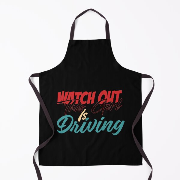 Item preview, Funny Retro Watch out this girl is driving For New Drivers designed and sold by 07Art.