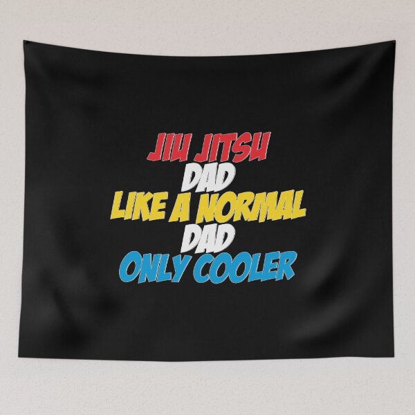 Item preview, Funny Retro Jiu Jitsu Dad Like A Normal Dad Only Cooler Father's Day designed and sold by 07Art.